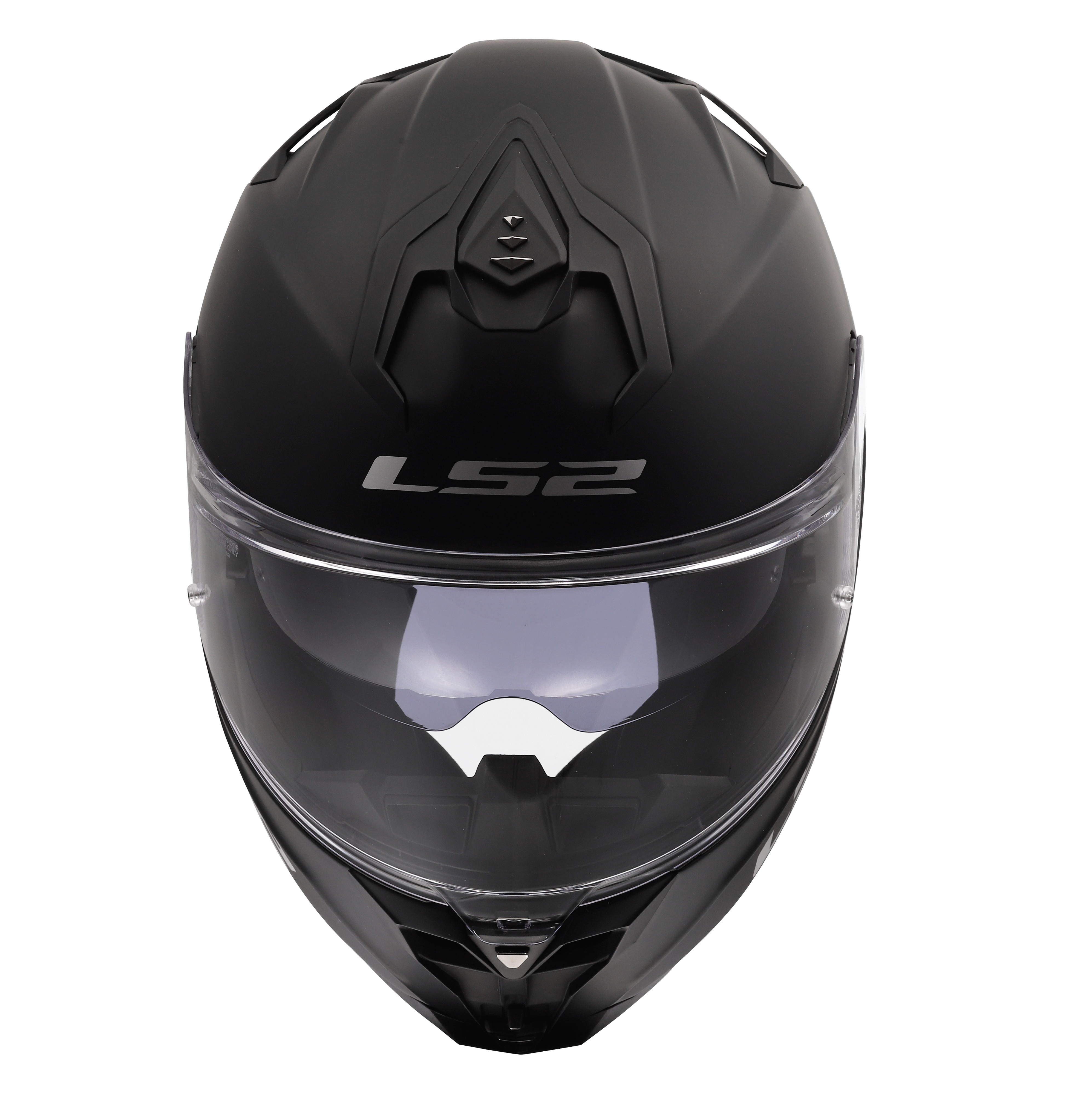 LS2 FF817 CHALLENGER II SOLID MATT BLACK 168170011 (16)